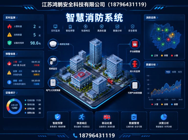 玉林消防通信指挥展示图